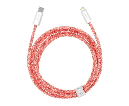 Дата кабель USB-C to Lightning 2.0m 20W orange Baseus (CALD000107)