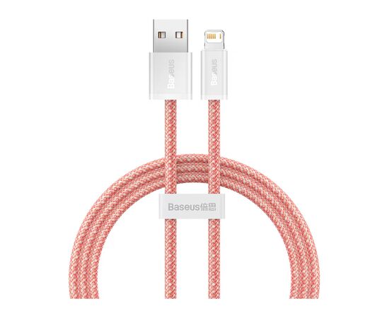 Дата кабель USB 2.0 AM to Lightning 1.0m 2.4A orange Baseus (CALD000407) Дата кабель USB 2.0 AM to Lightning 1.0m 2.4A orange Baseus (CALD000407)