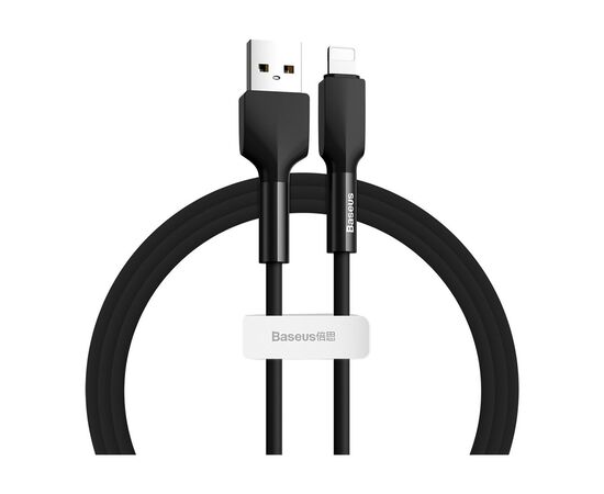 Дата кабель USB 2.0 AM to Lightning 1.0m black Baseus (CALGJ-01) Дата кабель USB 2.0 AM to Lightning 1.0m black Baseus (CALGJ-01)