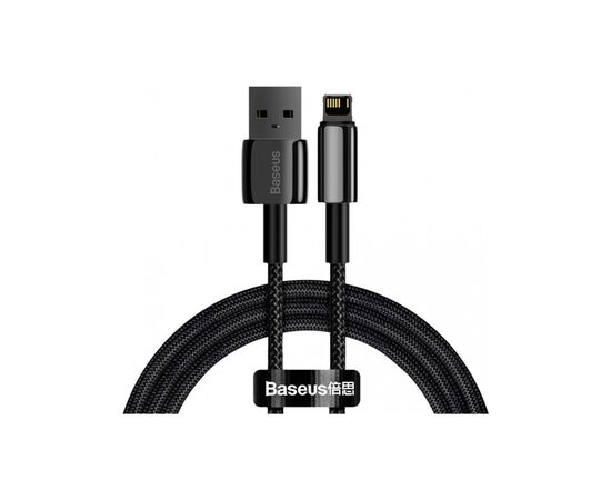 Дата кабель USB 2.0 AM to Lightning 2.0m 2.4A black Baseus (CALWJ-A01)