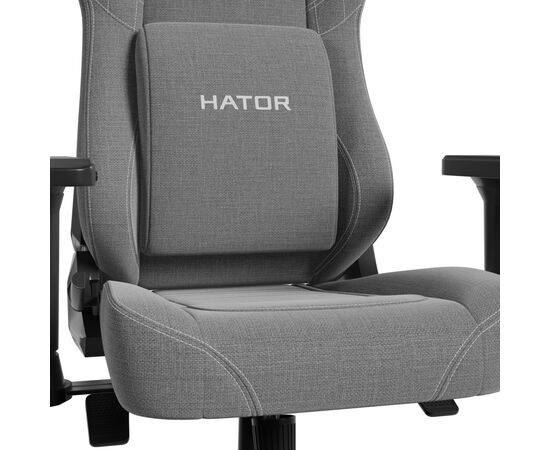 Кресло игровое Hator Darkside 3 Pro Fabric L Grey (HTC3216L), изображение 5 Кресло игровое Hator Darkside 3 Pro Fabric L Grey (HTC3216L), изображение 5
