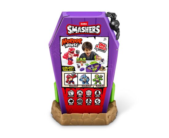 Игровой набор Smashers Horror House-Large Dino (74124A), изображение 6 Игровой набор Smashers Horror House-Large Dino (74124A), изображение 6