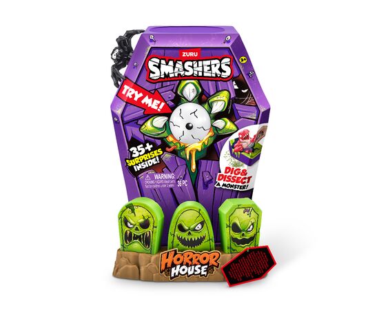 Игровой набор Smashers Horror House-Large Dino (74124A), изображение 7 Игровой набор Smashers Horror House-Large Dino (74124A), изображение 7