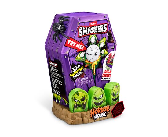 Игровой набор Smashers Horror House-Large Dino (74124A) Игровой набор Smashers Horror House-Large Dino (74124A)