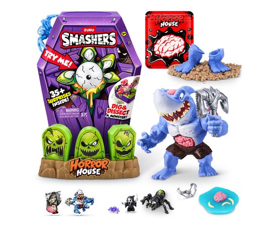 Игровой набор Smashers Horror House-Large Shark (74124D), изображение 5 Игровой набор Smashers Horror House-Large Shark (74124D), изображение 5