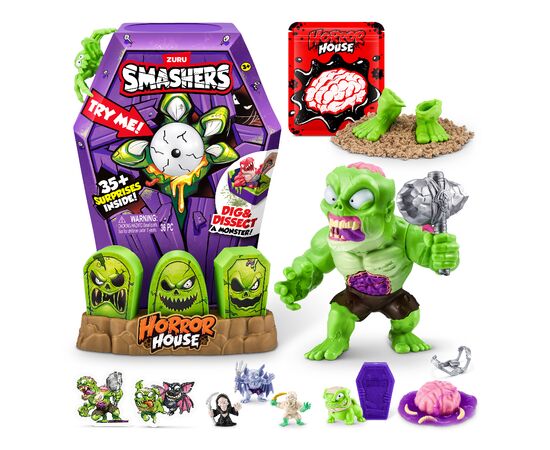 Игровой набор Smashers Horror House-Large Zombie (74124B), изображение 5 Игровой набор Smashers Horror House-Large Zombie (74124B), изображение 5