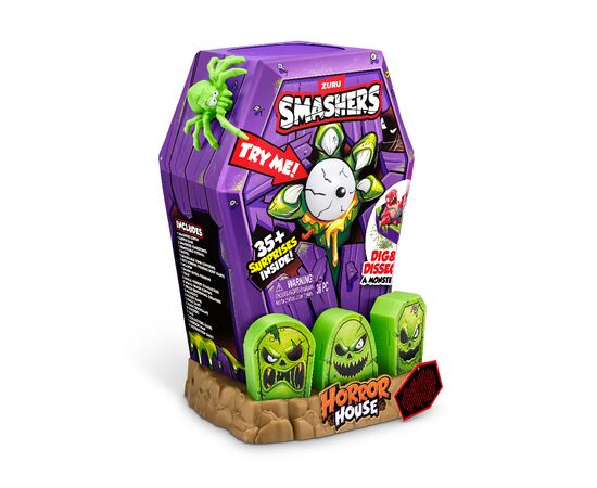 Игровой набор Smashers Horror House-Large Zombie (74124B) Игровой набор Smashers Horror House-Large Zombie (74124B)