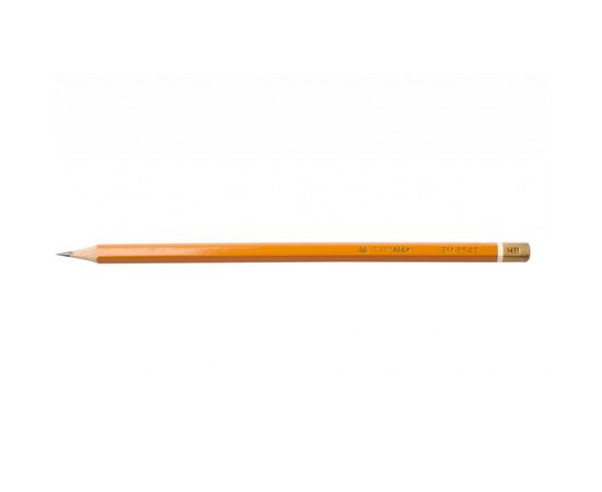 Карандаш графитный Buromax Professional HB без резинки Желтый (BM.8543-12) Карандаш графитный Buromax Professional HB без резинки Желтый (BM.8543-12)