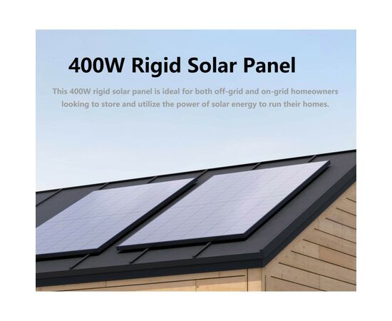 Солнечная панель EcoFlow 2*400W (ZPTSP300-2-AKIT-4), изображение 5 Солнечная панель EcoFlow 2*400W (ZPTSP300-2-AKIT-4), изображение 5