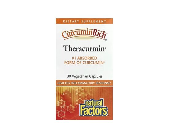 Травы Natural Factors Экстракт куркумина, теракурмин, 30 мг, CurcuminRich, Theracurmin, 30 (NFS-04542) Травы Natural Factors Экстракт куркумина, теракурмин, 30 мг, CurcuminRich, Theracurmin, 30 (NFS-04542)