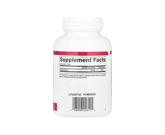 Минералы Natural Factors Кальций цитрат, 350 мг, Calcium Citrate, 90 таблеток (NFS-01611), изображение 2 Минералы Natural Factors Кальций цитрат, 350 мг, Calcium Citrate, 90 таблеток (NFS-01611), изображение 2