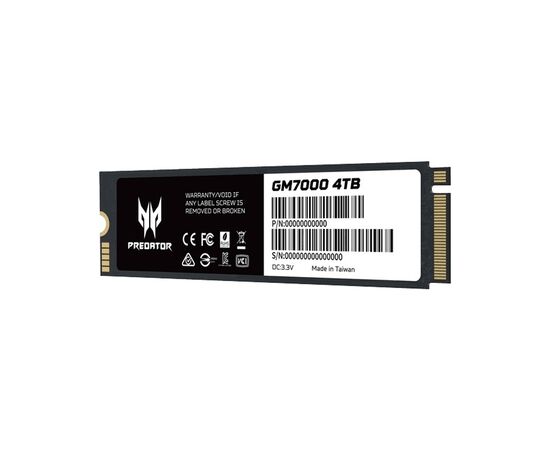 Накопитель SSD M.2 2280 4TB GM7000 Acer Predator (BL.9BWWR.107), изображение 6 Накопитель SSD M.2 2280 4TB GM7000 Acer Predator (BL.9BWWR.107), изображение 6