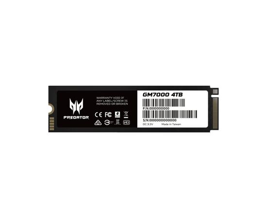 Накопитель SSD M.2 2280 4TB GM7000 Acer Predator (BL.9BWWR.107) Накопитель SSD M.2 2280 4TB GM7000 Acer Predator (BL.9BWWR.107)