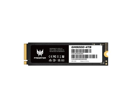 Накопитель SSD M.2 2280 4TB GM9000 Acer Predator (BL.9BWWR.131), изображение 6 Накопитель SSD M.2 2280 4TB GM9000 Acer Predator (BL.9BWWR.131), изображение 6