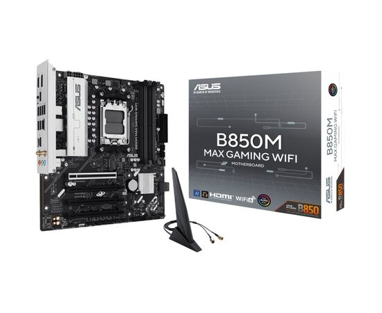 Материнская плата ASUS B850M MAX GAMING WIFI, изображение 2 Материнская плата ASUS B850M MAX GAMING WIFI, изображение 2