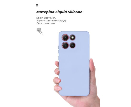 Чохол до мобільного телефона Armorstandart ICON Motorola G86 5G Lavender (ARM87035), зображення 7 Чохол до мобільного телефона Armorstandart ICON Motorola G86 5G Lavender (ARM87035), зображення 7