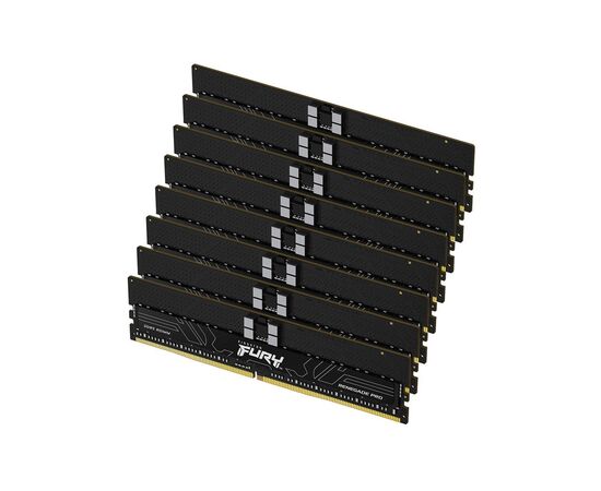 Модуль пам'яті для сервера Kingston 6000MT/s DDR5 ECC Reg CL32 DIMM (Kit of 8) FURY Renegade Pro XMP (KF560R32RBK8-256), зображення 5 Модуль пам'яті для сервера Kingston 6000MT/s DDR5 ECC Reg CL32 DIMM (Kit of 8) FURY Renegade Pro XMP (KF560R32RBK8-256), зображення 5