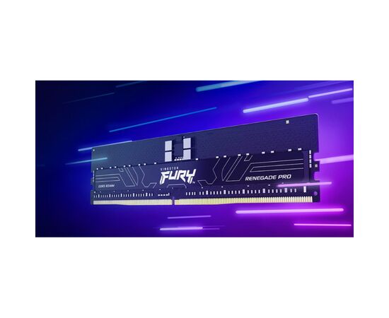 Модуль пам'яті для сервера Kingston 6000MT/s DDR5 ECC Reg CL32 DIMM (Kit of 8) FURY Renegade Pro XMP (KF560R32RBK8-256), зображення 7 Модуль пам'яті для сервера Kingston 6000MT/s DDR5 ECC Reg CL32 DIMM (Kit of 8) FURY Renegade Pro XMP (KF560R32RBK8-256), зображення 7