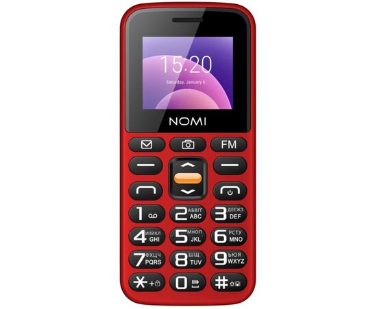 Мобільний телефон Nomi i1820 Red, зображення 2 Мобільний телефон Nomi i1820 Red, зображення 2