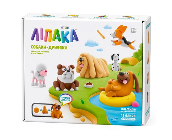 Набор для творчества Lipaka Собаки-друзяки (15030-UA01) Набор для творчества Lipaka Собаки-друзяки (15030-UA01)