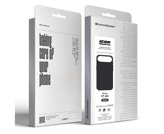 Чохол до мобільного телефона Armorstandart ICON2 MagCase Apple iPhone 17 Air Black (ARM86250), зображення 2