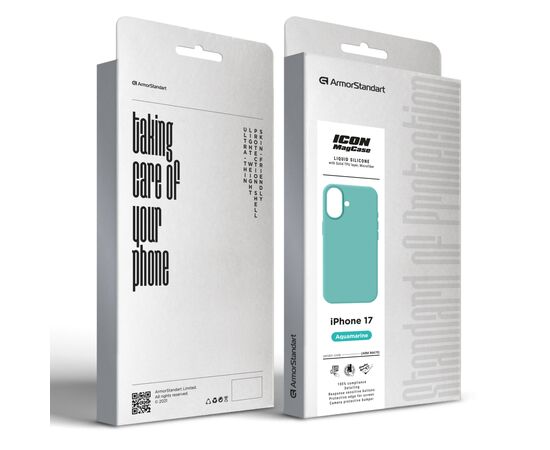 Чохол до мобільного телефона Armorstandart ICON2 MagCase Apple iPhone 17 Aquamarine (ARM86670), зображення 2