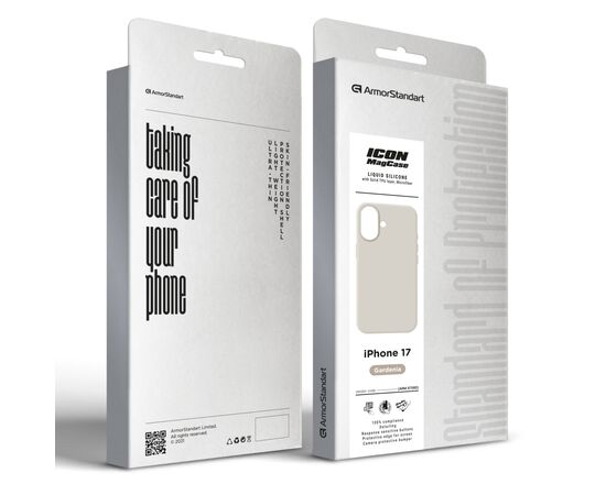 Чехол для мобильного телефона Armorstandart ICON2 MagCase Apple iPhone 17 Gardenia (ARM87080), изображение 2