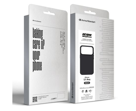 Чехол для мобильного телефона Armorstandart ICON2 MagCase Apple iPhone 17 Pro Black (ARM86248), изображение 2