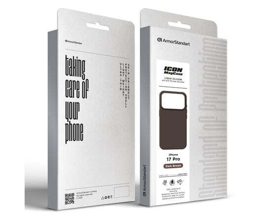 Чохол до мобільного телефона Armorstandart ICON2 MagCase Apple iPhone 17 Pro Dark Brown (ARM87082), зображення 2
