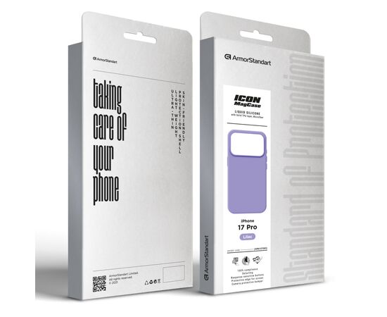 Чехол для мобильного телефона Armorstandart ICON2 MagCase Apple iPhone 17 Pro Lilac (ARM87083), изображение 2