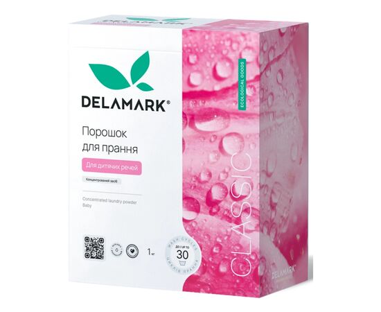 Стиральный порошок DeLaMark Baby 1 кг (4820152330222) Стиральный порошок DeLaMark Baby 1 кг (4820152330222)