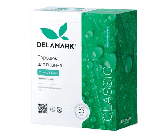 Стиральный порошок DeLaMark Universal 1 кг (4820152330048) Стиральный порошок DeLaMark Universal 1 кг (4820152330048)