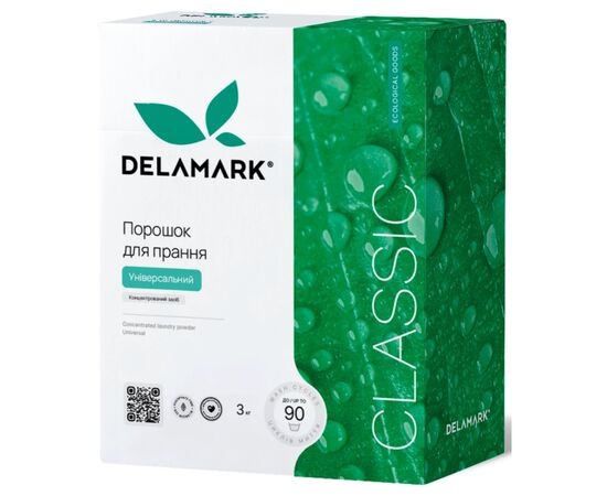 Стиральный порошок DeLaMark Universal 3 кг (4820152330017) Стиральный порошок DeLaMark Universal 3 кг (4820152330017)