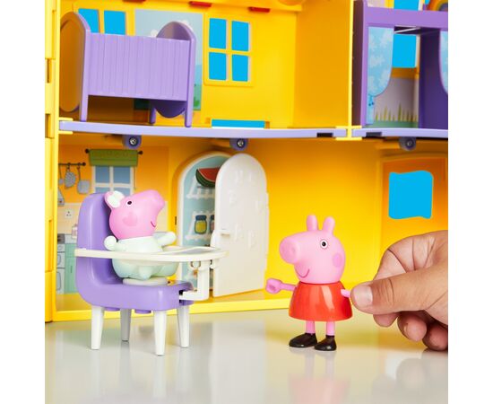 Игровой набор Peppa Pig Большой семейный дом Пеппы (G0508), изображение 2 Игровой набор Peppa Pig Большой семейный дом Пеппы (G0508), изображение 2
