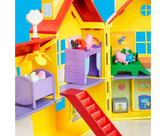 Игровой набор Peppa Pig Большой семейный дом Пеппы (G0508), изображение 3 Игровой набор Peppa Pig Большой семейный дом Пеппы (G0508), изображение 3