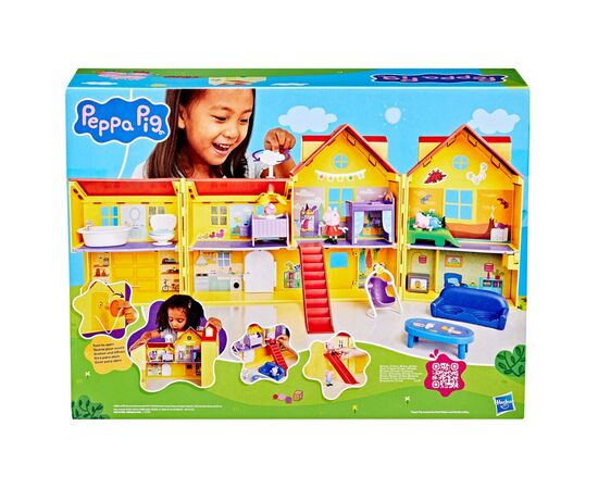 Игровой набор Peppa Pig Большой семейный дом Пеппы (G0508), изображение 5 Игровой набор Peppa Pig Большой семейный дом Пеппы (G0508), изображение 5