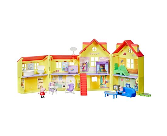 Игровой набор Peppa Pig Большой семейный дом Пеппы (G0508), изображение 7 Игровой набор Peppa Pig Большой семейный дом Пеппы (G0508), изображение 7