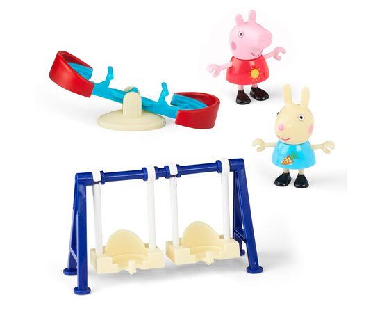 Игровой набор Peppa Pig серии Моменты с Пеппой – Приключения на качелях (G1857), изображение 2 Игровой набор Peppa Pig серии Моменты с Пеппой – Приключения на качелях (G1857), изображение 2