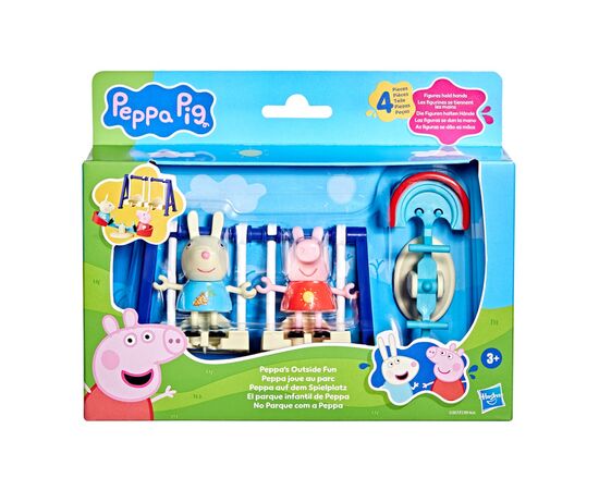 Игровой набор Peppa Pig серии Моменты с Пеппой – Приключения на качелях (G1857), изображение 3 Игровой набор Peppa Pig серии Моменты с Пеппой – Приключения на качелях (G1857), изображение 3
