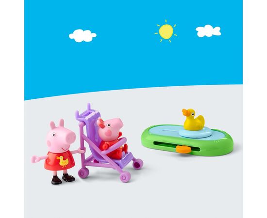 Игровой набор Peppa Pig серии Моменты с Пеппой – Сестрички на прогулке (G0528), изображение 5 Игровой набор Peppa Pig серии Моменты с Пеппой – Сестрички на прогулке (G0528), изображение 5