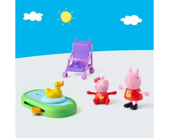 Игровой набор Peppa Pig серии Моменты с Пеппой – Сестрички на прогулке (G0528), изображение 6 Игровой набор Peppa Pig серии Моменты с Пеппой – Сестрички на прогулке (G0528), изображение 6