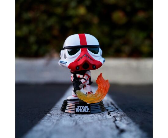 Фигурка Funko Pop серии Мандалорец – Штурмовик с огнеметом (45542), изображение 5 Фигурка Funko Pop серии Мандалорец – Штурмовик с огнеметом (45542), изображение 5