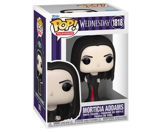 Фигурка Funko Pop серии Венздей - Мортиша Аддамс с Книгой Заклинаний (86680), изображение 2 Фигурка Funko Pop серии Венздей - Мортиша Аддамс с Книгой Заклинаний (86680), изображение 2