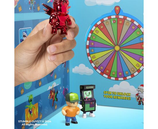 Игровой набор Stumble Guys W2 - Адвент-календарь (SG9205), изображение 3 Игровой набор Stumble Guys W2 - Адвент-календарь (SG9205), изображение 3