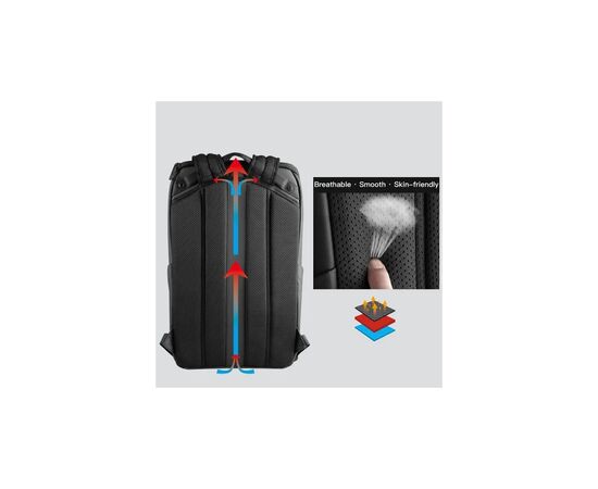 Рюкзак для ноутбука Kingsons 15.6" laptop backpack Dark Grey (KS3203W-B), изображение 9 Рюкзак для ноутбука Kingsons 15.6" laptop backpack Dark Grey (KS3203W-B), изображение 9