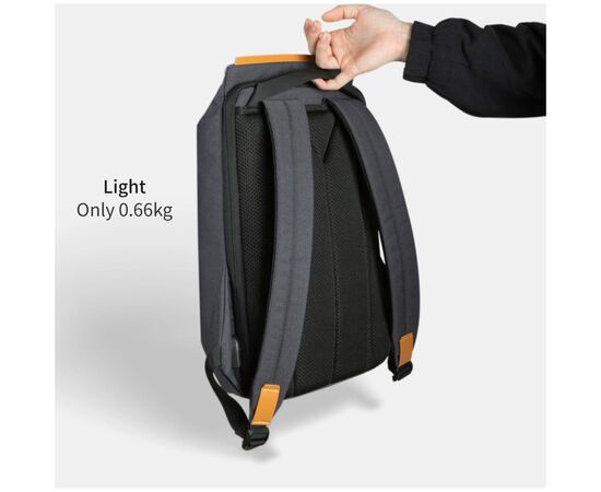 Рюкзак для ноутбука Kingsons 15.6" laptop backpack Dark Grey (KS3207W), изображение 6 Рюкзак для ноутбука Kingsons 15.6" laptop backpack Dark Grey (KS3207W), изображение 6