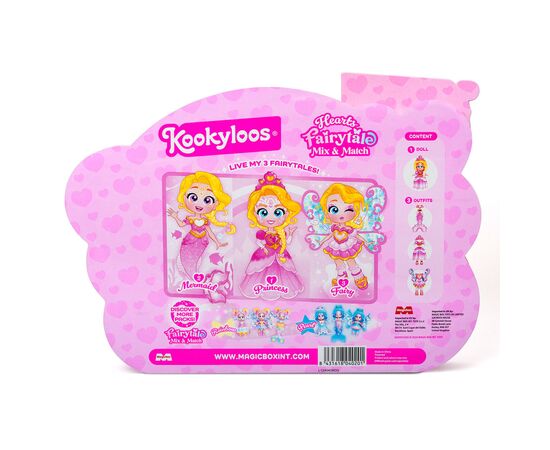 Кукла Kookyloos серии Fairytale - Сердечко (PKLSP106IN220), изображение 8 Кукла Kookyloos серии Fairytale - Сердечко (PKLSP106IN220), изображение 8
