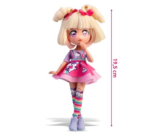 Лялька 4SF Manga Dolls серії Hello Kitty – Цукерочка-єдиноріг (HKTF0400), зображення 5 Лялька 4SF Manga Dolls серії Hello Kitty – Цукерочка-єдиноріг (HKTF0400), зображення 5