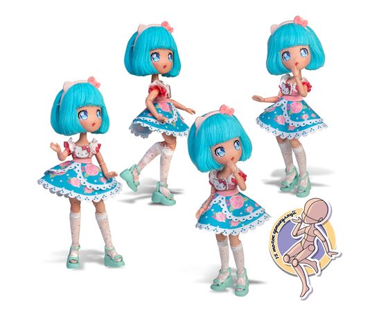 Лялька 4SF Manga Dolls серії Hello Kitty – Красуня Пінк (HKTF0300), зображення 6 Лялька 4SF Manga Dolls серії Hello Kitty – Красуня Пінк (HKTF0300), зображення 6