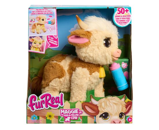 Интерактивная игрушка Furreal Коровка Мэгги (28158), изображение 3 Интерактивная игрушка Furreal Коровка Мэгги (28158), изображение 3